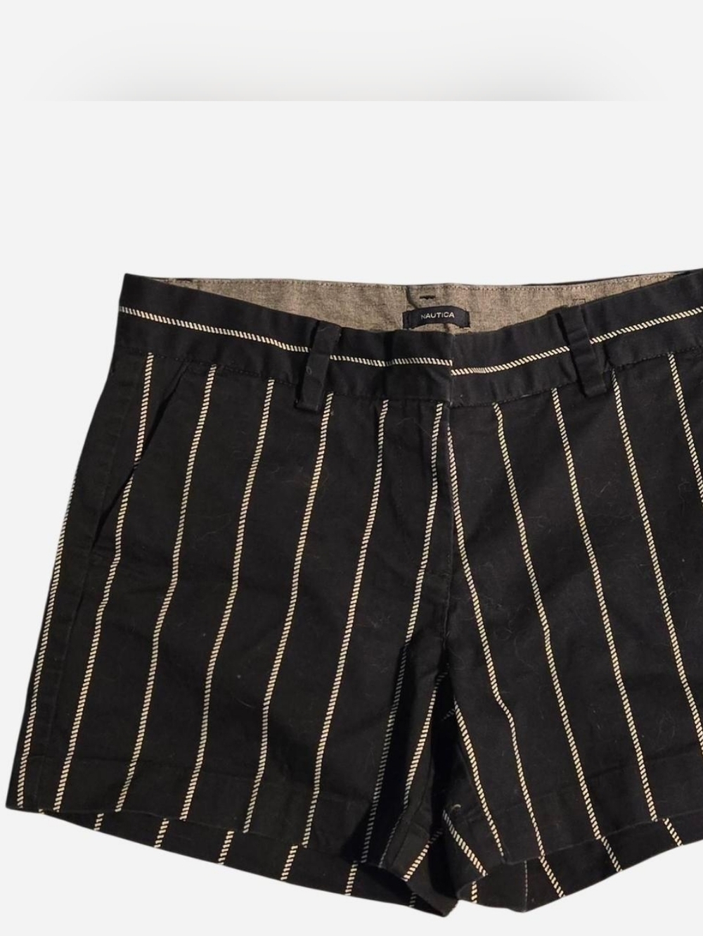 Nautica Navy Stripe Women's Casual Shorts